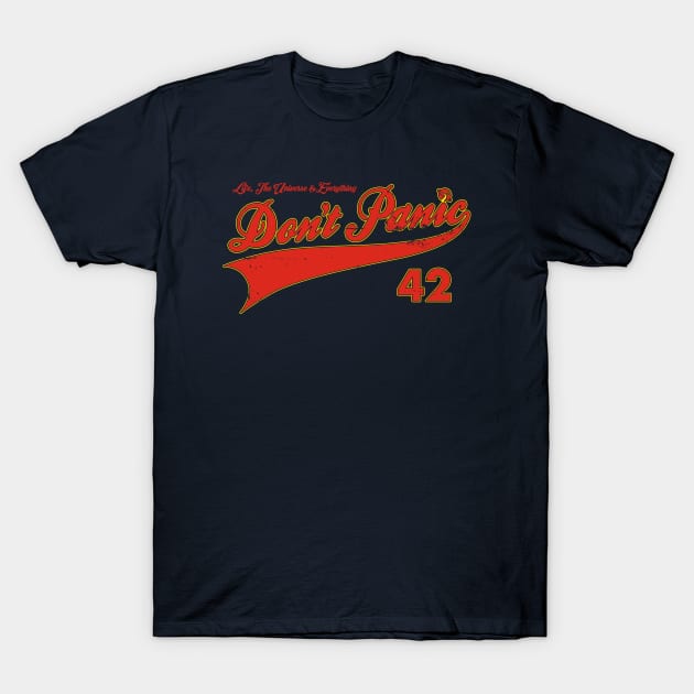 Dont Panic T-Shirt by drsimonbutler